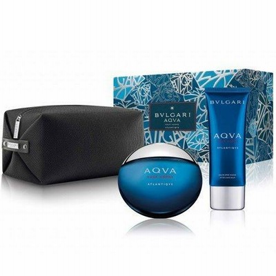 BVLGARI AQUA アトランティック セット 香水・クリーム・ポーチ r400