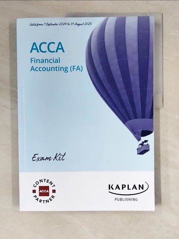 【書寶二手書T8／大學商學_ZM9】FINANCIAL ACCOUNTING (FA) - EXAM KIT_KAPLAN
