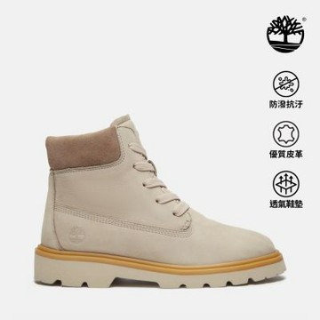 Timberland官方旗艦 女款淺灰褐色休閒6吋靴|A42F8EO2