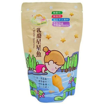 集賢庇護工場 乳酪星星魚140公克/包