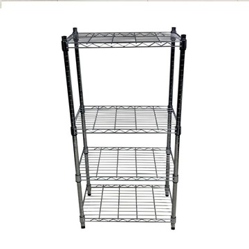 Top queen 【Top queen】35 x 60 x 135 cm 四層鐵力士鍍鉻萬用收納架
