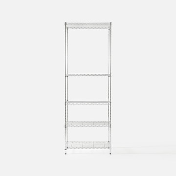 特力屋鍍鉻五層架寬75*深46*高210公分