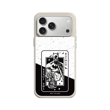 iPhone 17 Pro Max SolidX 貝殼灰 - Batman 蝙蝠俠 - 撲克牌