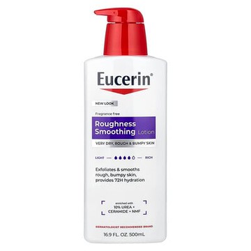Eucerin, 保濕柔潤修護乳，無香，16.9 液量盎司（500 毫升）