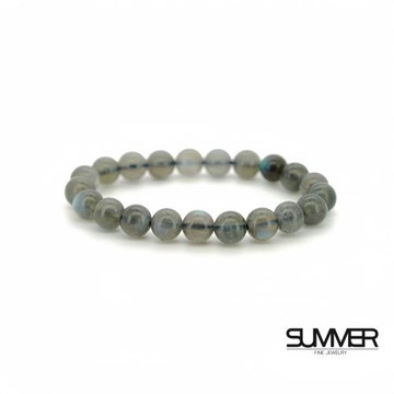 【SUMMER寶石】提升直覺增加靈感拉長石手鍊 (9mm)