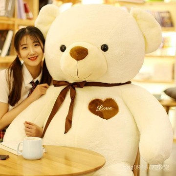 💕臺灣出貨💕毛絨玩具熊泰迪熊公仔大熊玩偶熊貓布娃娃抱枕抱抱熊婚慶生日禮物 4S56