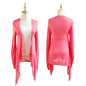 波西米亞夏季新款海邊度假沙灘防薄款女士式針織衫開衫罩衫外套