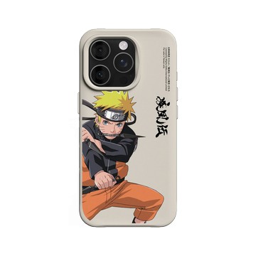 iPhone 16 Pro SolidX 貝殼灰 - 火影忍者 Naruto - 疾風傳-漩渦鳴人