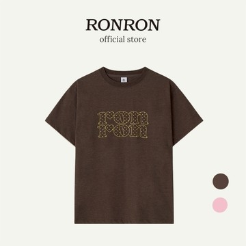 [RONRON] Star Logo Basic Fit T Shirt / 2色任選_韓國官方直送