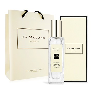 Jo Malone 英國梨與甜豌豆香水(30ml)附專櫃提袋-國際航空版