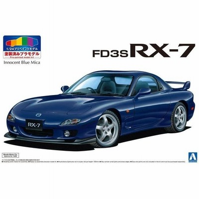 絶版 アオシマ 1/24 プリペイントモデル マツダ RX-7 ブルー 61ioEOd2bmL._UF350,350_QL80_.jpg