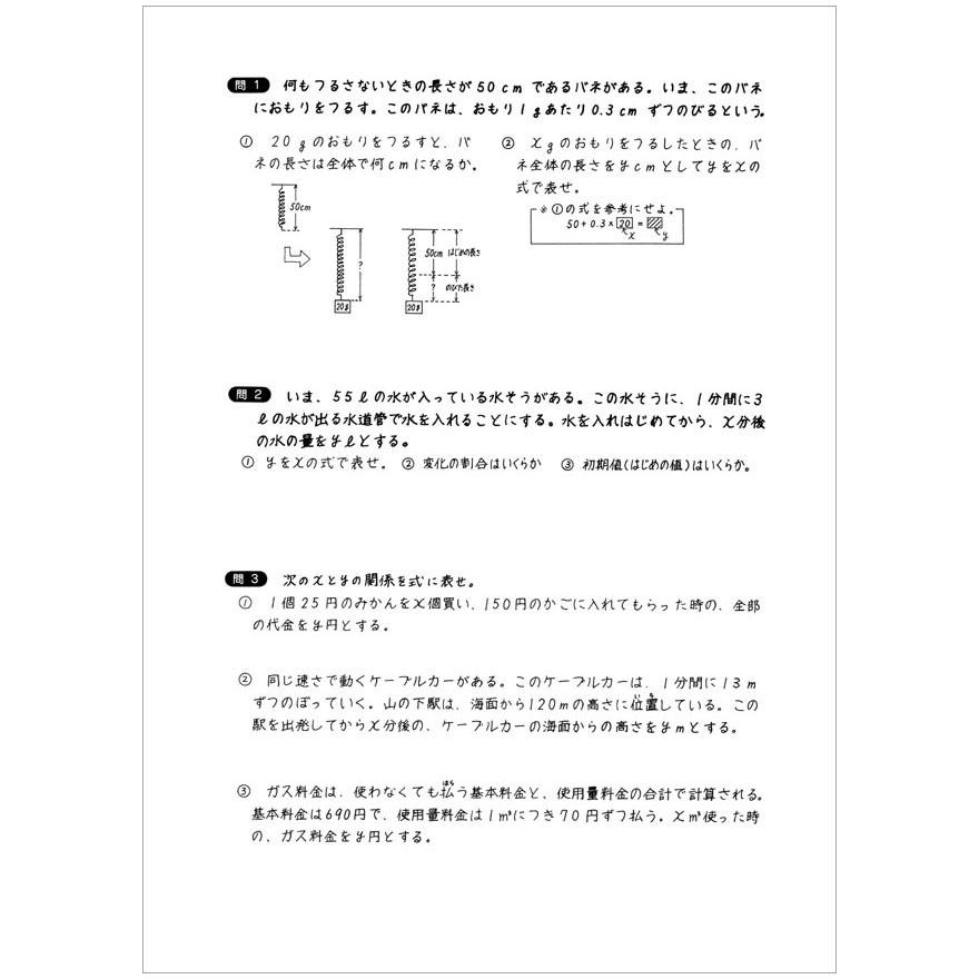 数学単元別中1パック全5冊 学林舎 正規販売店 中学 1年生 数学 基礎 学習 問題集 ドリル