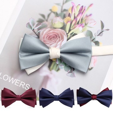 Laifuu.兒童領結扭力新郎主持結婚表演糾糾手工製