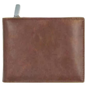 簡約復古RFID真皮大容量男士短夾  咖啡色  不適用  1個