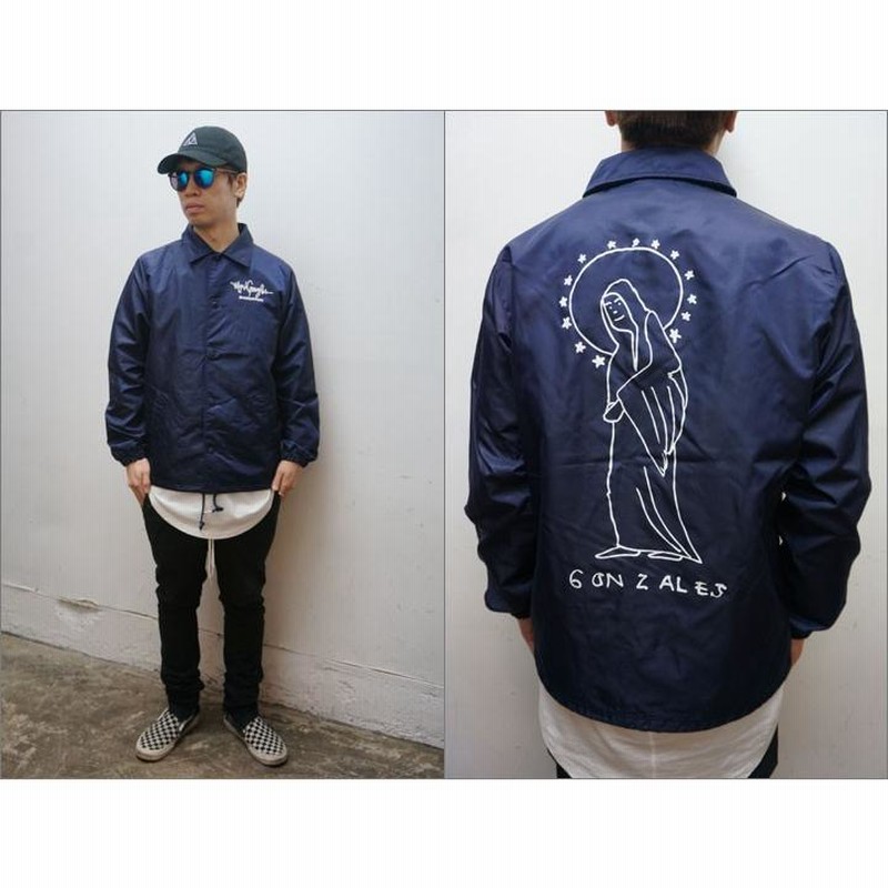 Mark Gonzales コーチジャケット Mサイズ NAVY 【通販 - スケートボード