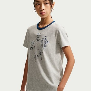 NIKE AS W NSW CLUB SS GFX TEE 女 短袖上衣 IW1195050
