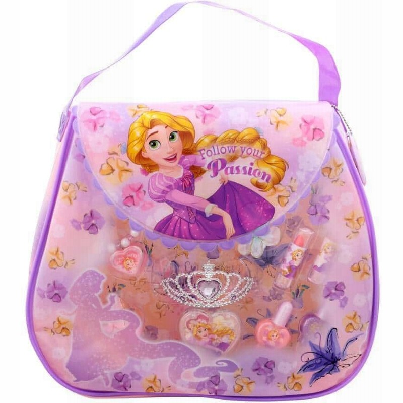 ディズニープリンセス ラプンツェル ハンドバッグコスメセット フラワー 通販 Lineポイント最大get Lineショッピング