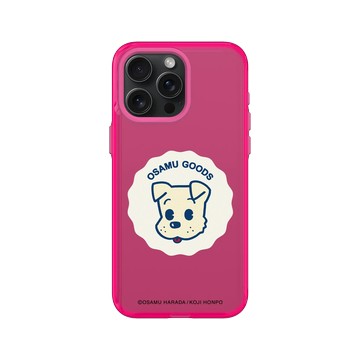 iPhone 15 Pro Max Clear 粉漾桃 - OSAMU GOODS - 經典復古系列-Dog