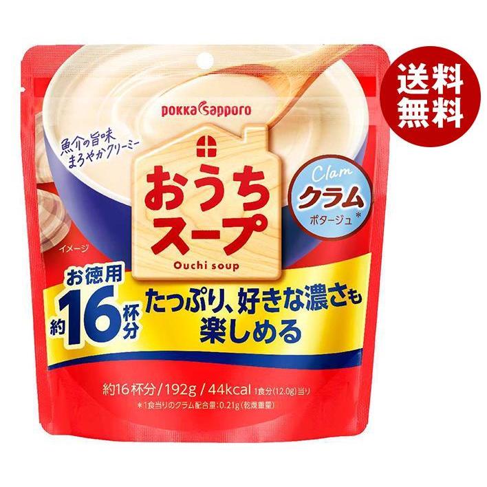 ポッカサッポロ おうちスープ クラム 192g×12袋入×(2ケース)｜ 送料無料