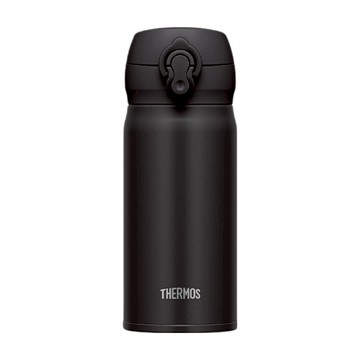 THERMOS 膳魔師 真空斷熱保溫瓶 JNL-356 黑色 熱飲冷飲適用  350ml  1個