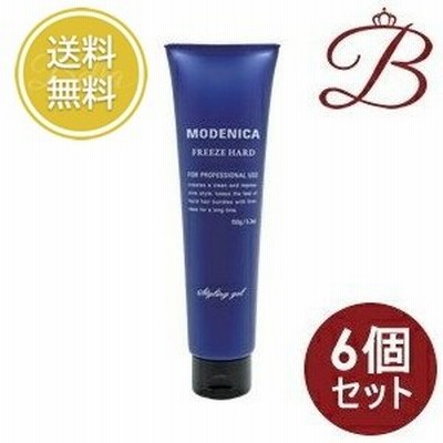 【×6個】ナカノ (中野製薬) モデニカ フリーズハードジェル 150g