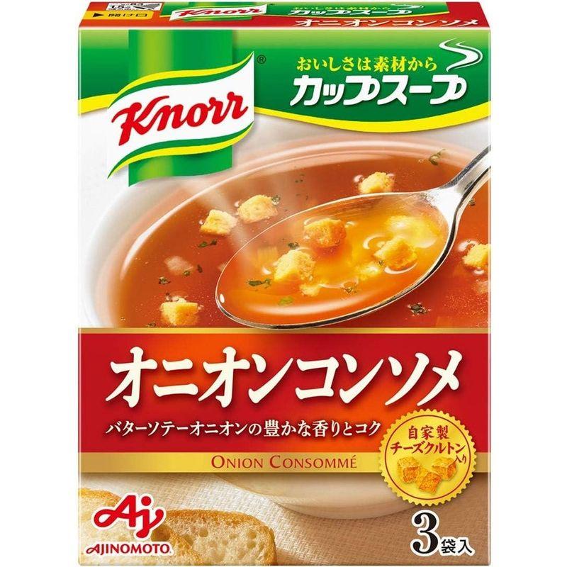 味の素 クノール カップスープ オニオンコンソメ (11.5g×3袋)×10箱入