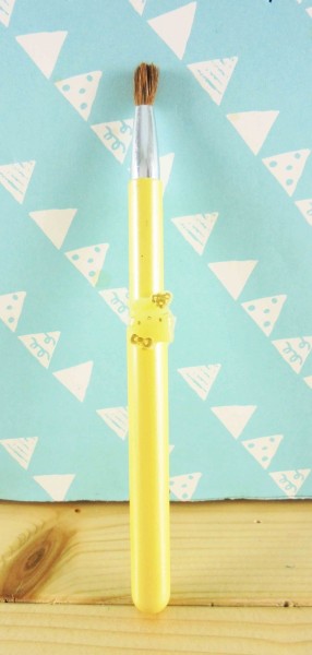 【震撼精品百貨】Hello Kitty 凱蒂貓~KITTY伸縮唇筆-黃色