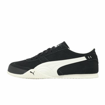 Puma 休閒鞋 Bella UT Classic 男鞋 女鞋 黑 白 麂皮 復古 情侶鞋 40462001