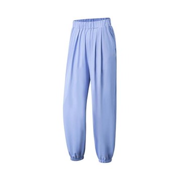 2023春李寧LINING女子束腳寬松反光防曬涼感衛褲AKLT544-1-3-4