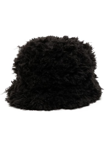 Goldbergh - faux-fur cotton bucket hat - women - Polyester/Cotton - One Size - Black
