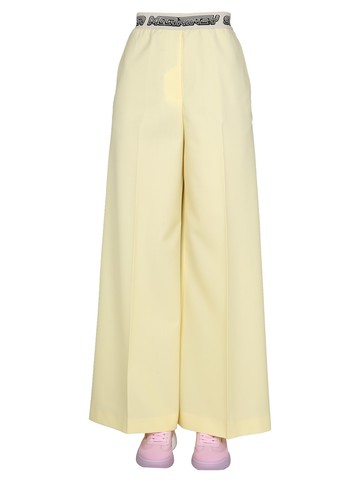stella mccartney wide leg trousers