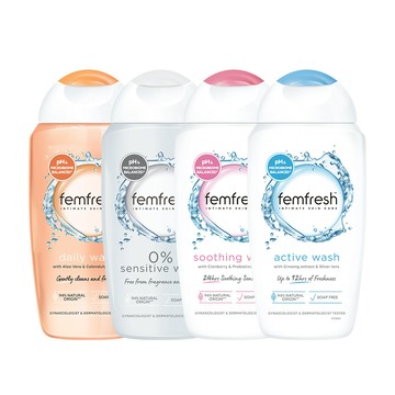 femfresh 【 官方直營】私密潔膚露250ml (蘆薈/蔓越莓/銀離子/無香)