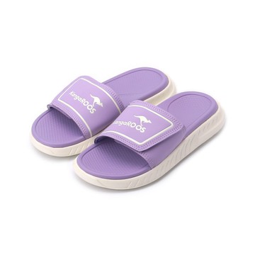 KANGAROOS HYPER SLIDE 魔鬼氈拖鞋 紫 KW41973 女鞋