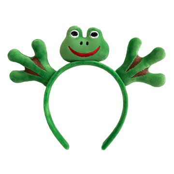 Mimi Party 動物派對生日髮箍  1個  青蛙腳掌 綠色