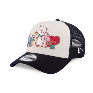 NEW ERA 男女 9FORTY AF NE x BT21 THE JOURNEY TRUCKER 白/黑 NE14901003