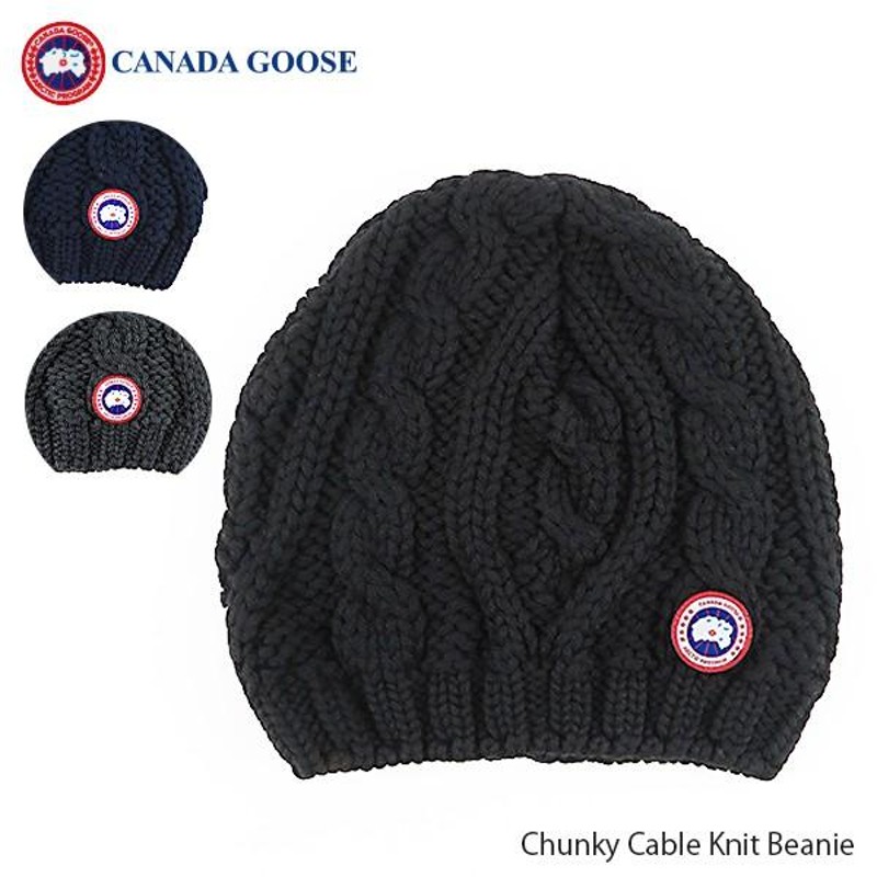 CANADA GOOSE カナダグース チャンキー ニツト帽 ニットキャップ 6194L