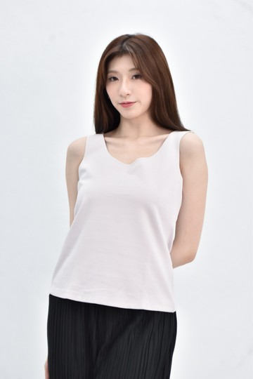 (S) giordano ladies 無袖紫色上衣