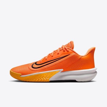 [Kixpress] Nike Precision VII 男 籃球鞋 運動 球鞋 低筒 7代 緩震 包覆 橘黃 [FN4322-800]