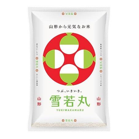 令和５年産 山形県産 雪若丸 １等 玄米 ３０kg （精米・送料無料）