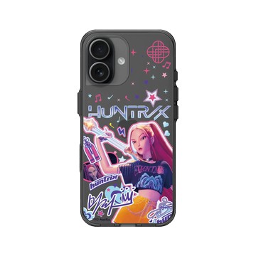 iPhone 17 Clear (相機按鈕) 酷墨灰 - Kpop 獵魔女團 - 米拉