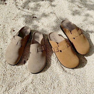 【I called Love】韓版包頭厚底穆勒拖鞋