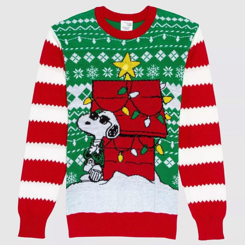 アグリーセーター クリスマス スヌーピー 男性 メンズ ニット 大人 セーター パーティー ダサい 可愛い キャラクター ピーナッツ 通販 Lineポイント最大0 5 Get Lineショッピング