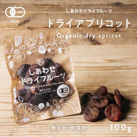 ドライ アプリコット お試し (100g トルコ産 無添加) 爽やかな酸味とほんのり感じる甘みがたまらない！ |ドライフルーツ 無添加 砂糖不使用 Natural dry black apricot オーガニック 有機JAS認定   ギフト