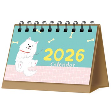 2026三角桌曆-128K KPMC-2602