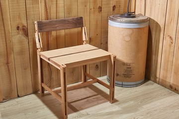 maka實木單椅 餐椅