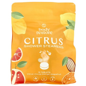 Body Restore, 淋浴片，柑橘香，15 片，13.2 盎司