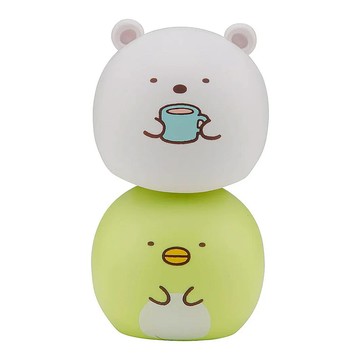 TAKARA TOMY 休閒搖擺角落小夥伴 白熊 可愛療癒擺飾  12 x 12 x 10cm