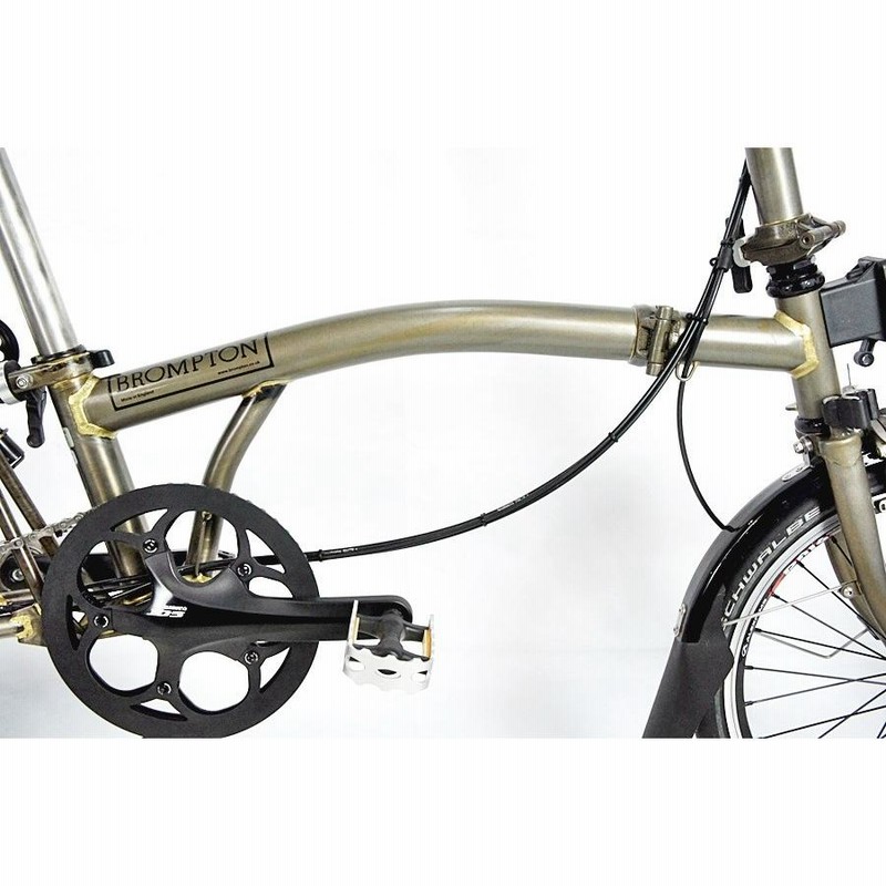 ブロンプトン BROMPTON S6L 2012年 クロモリ 折りたたみ自転車 16インチ 内装3段 外装2段 ローラッカー 街乗り |  LINEブランドカタログ