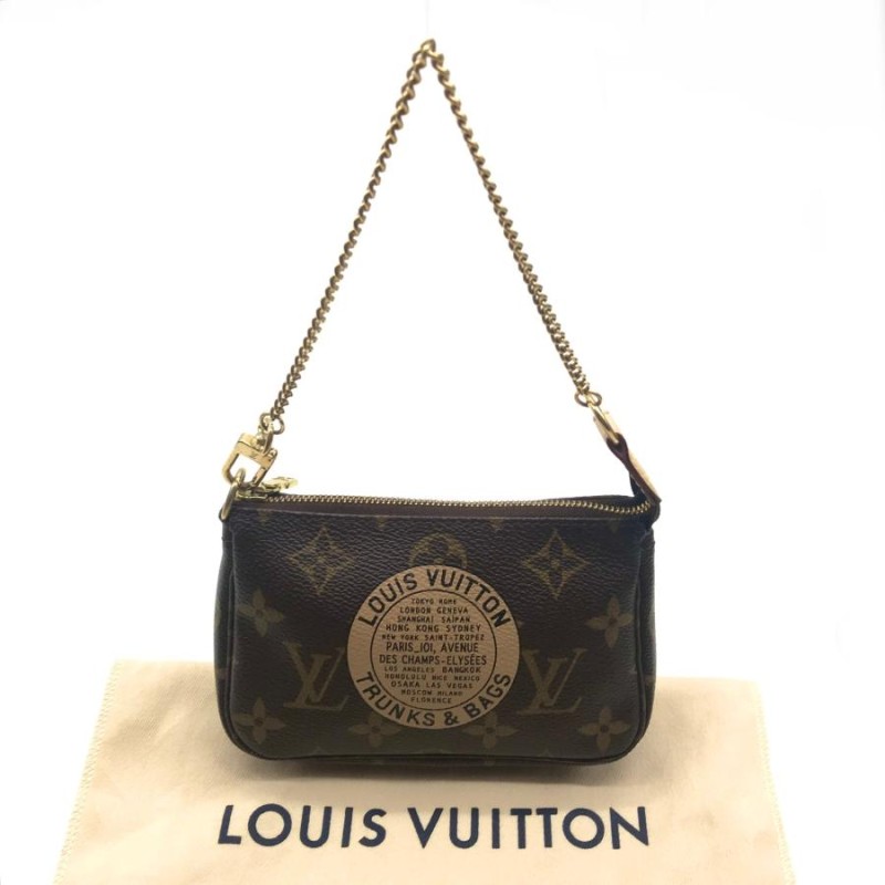 LOUIS VUITTON ルイヴィトン モノグラム ミニ チェーン ハンド