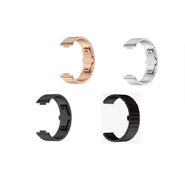 【一珠竹節鋼錶帶】Garmin Forerunner 255 共用 錶帶寬度 22mm智慧 手錶 運動 時尚 透氣 防水